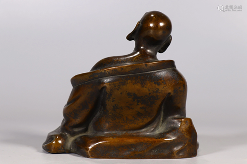 Bronze Seated Arhat