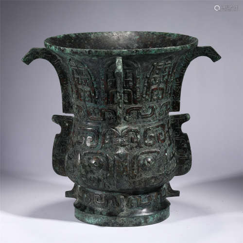 A CHINESE BRONZE WEAR