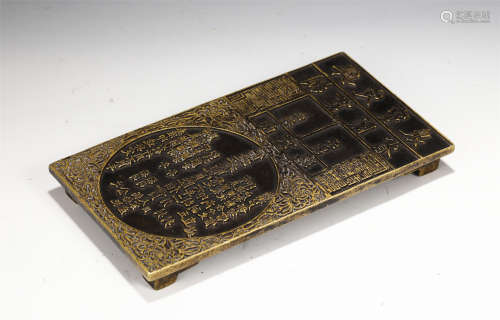 A CHINESE BRONZE SEAL