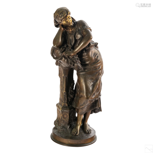 Mathurin Moreau 1822-1912 French Bronze Sculpture