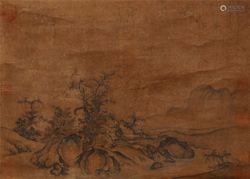 A CHINESE PAINTING NATURAL SCENERY