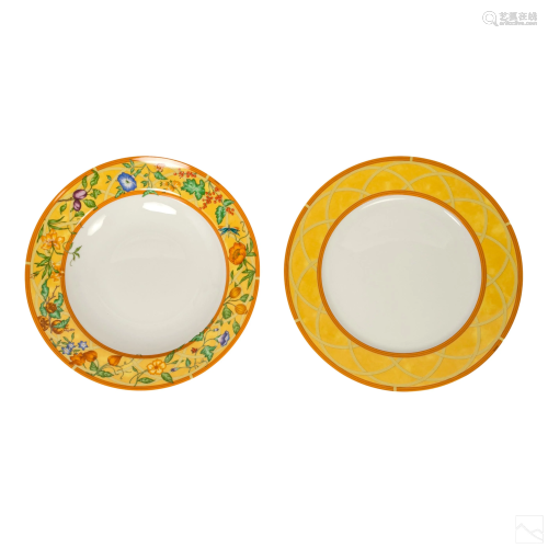 Hermes France La Siesta Porcelain Platter and Bowl