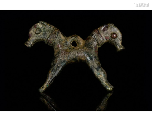 WESTERAN ASIATIC BRONZE ANIMAL IDOL