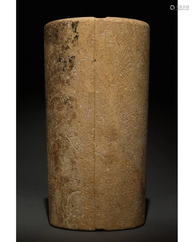 BACTRIAN STONE PILLAR IDOL COLUMN