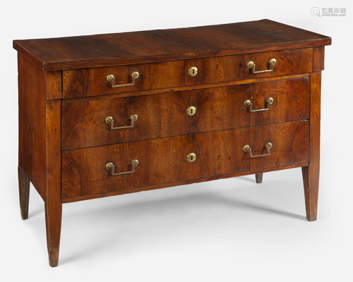 A Continental Biedermeier commode