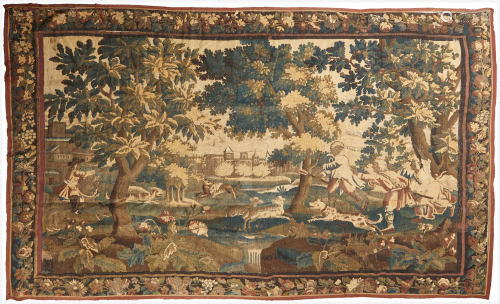 A French wall tapestry
