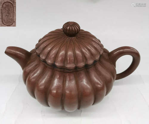 SHUNCHANG MARK ZISHA POT