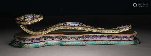 CLOISONNE CAST RUYI