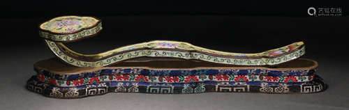 CLOISONNE CAST RUYI