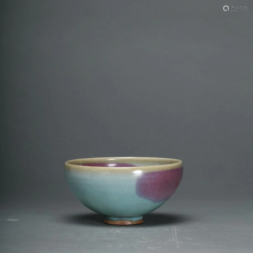 A Jun Bowl with Purple Spots