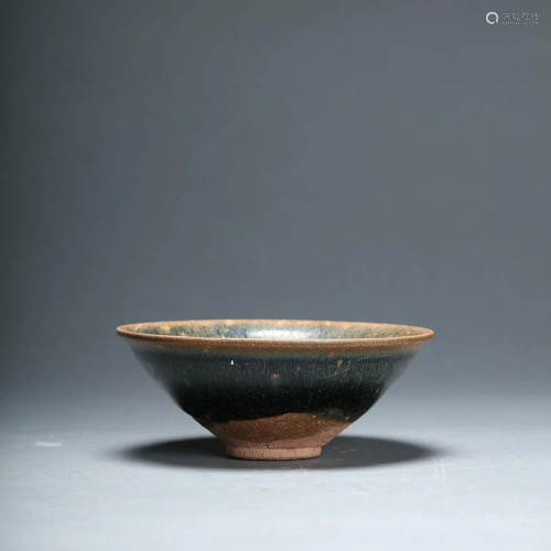A Jian Hare Fur Conical Tea Bowl