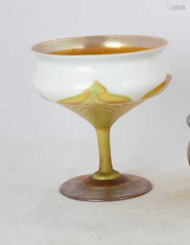 Tiffany Studios Favrile Compote