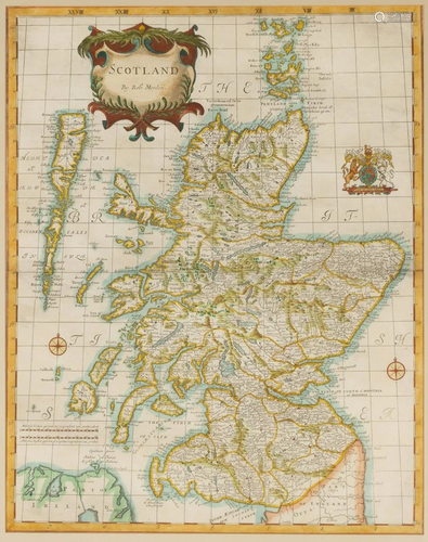 Robert Morden (c. 1650-1703) Map of Scotland