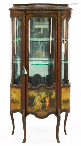 French Louis XV Style Vitrine