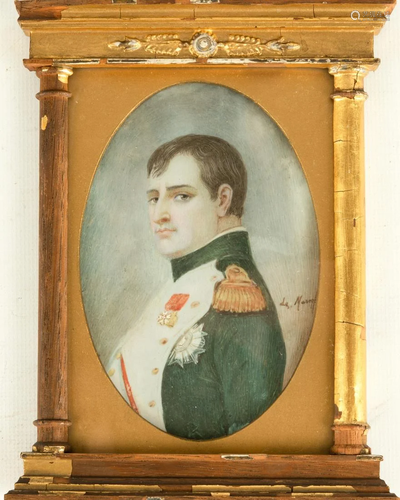 A Miniature Portrait of a General