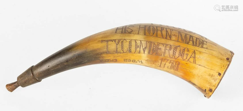 19th Century Powder Horn