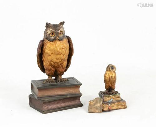 Austrian Bronze Owls