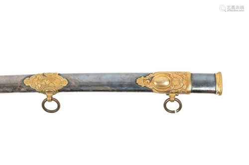 Civil War Era Dress Sword Scabbard