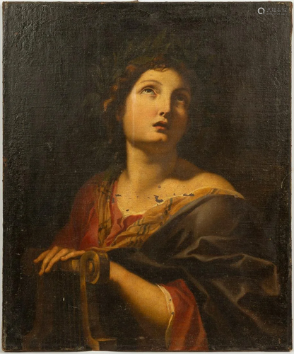 Old Masters School Painting of a Classical Woman