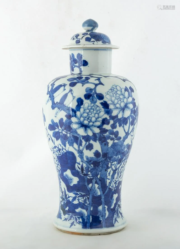 Chinese Blue & White Vase