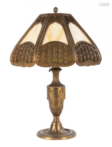 Bradley & Hubbard Panel Lamp