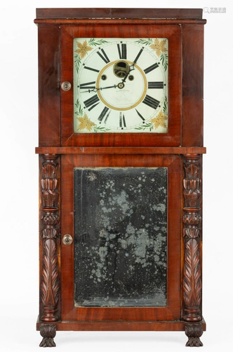 Hotchkiss & Benedict: Asa Munger Patent Shelf Clock