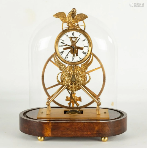 After Norman Langmaid Austrian Skeleton Clock