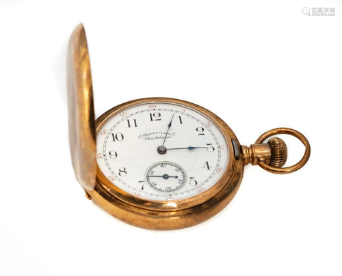 14K Gold Waltham Pocket Watch