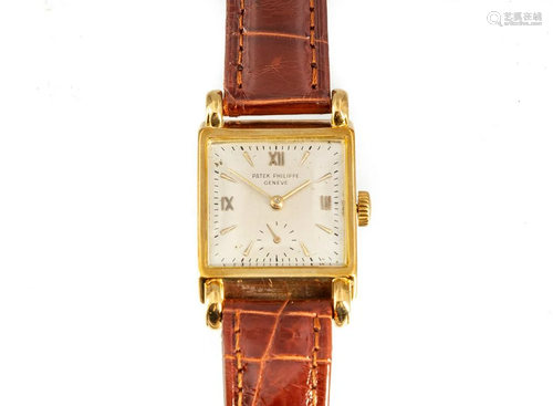 18K Gold Patek Philippe Wristwatch