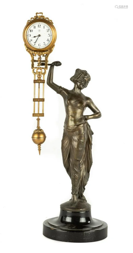 Cleopatra Swinger Clock