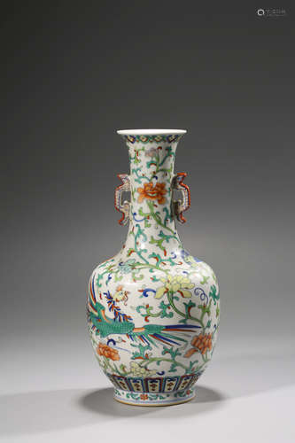 Chinese Doucai Porcelain Vase