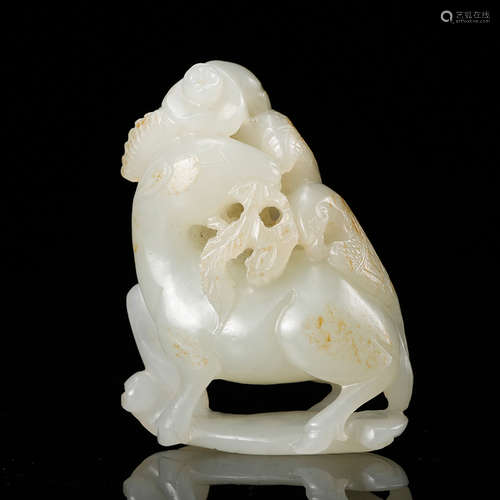 Chinese White Jade Ornament