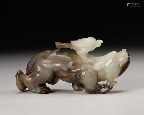 Chinese Archaistic Jade Pendant