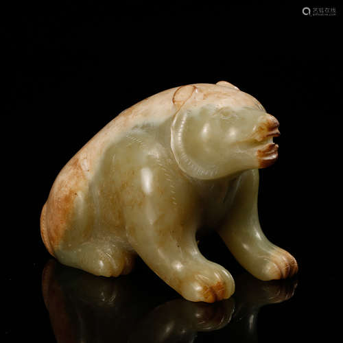 Chinese Archaistic Jade Bear