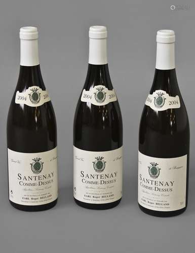 WINE Earl Roger Belland Santenay Comme-Dessus, 2004, 12 bott...