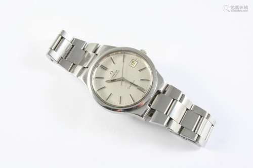 A GENTLEMAN'S STAINLESS STEEL AUTOMATIC WRISTWATCH BY OMEGA ...