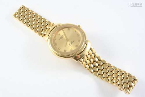 A GENTLEMAN'S 18CT GOLD WRISTWATCH BY CELLINI ROLEX the sign...