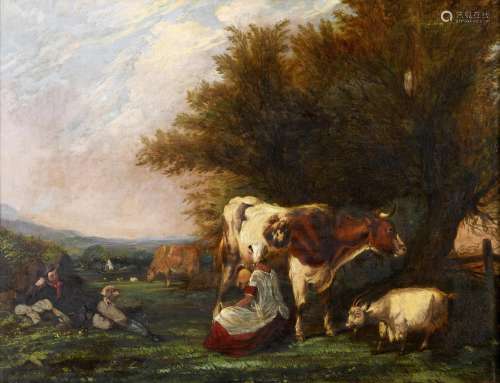 WILLIAM FREDERICK WITHERINGTON, RA (1785-1865) THE FARMER AN...
