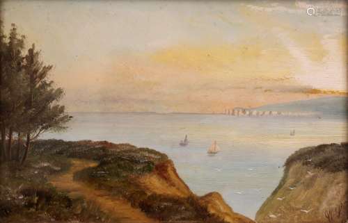 WILLIAM STEVENS (Fl.c.1880-1900) BOURNEMOUTH - A VIEW FROM T...