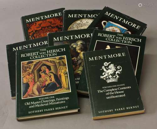 THE MENTMORE CATALOGUES AND OTHERS, A complete set of Mentmo...