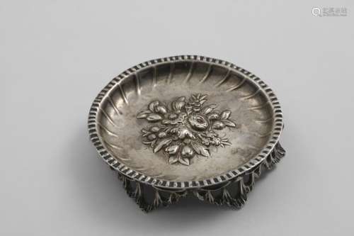 A GEORGE III IRISH COUNTER TRAY with later-embossed decorati...
