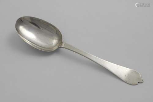 A RARE LATE 17TH CENTURY NORTH AMERICAN TABLE SPOON with a t...