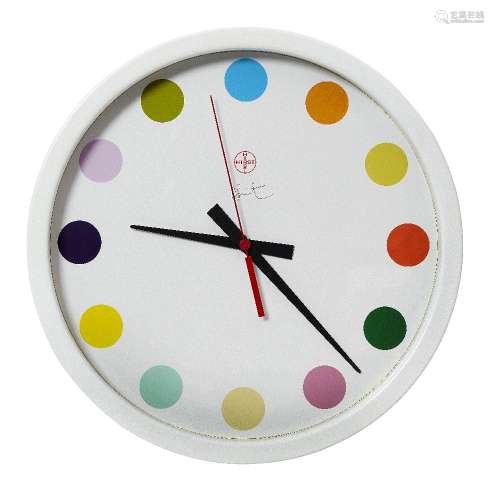 Damien Hirst, (British b.1965) Spot Clock (Large), 2009; Pow...