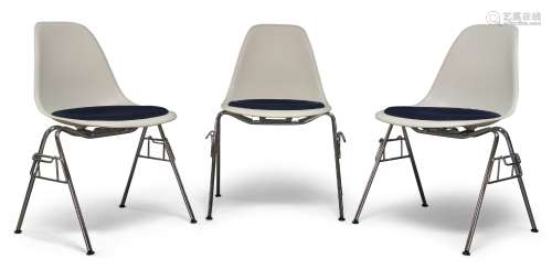 After Charles and Ray Eames (American), a set of three 'Plas...
