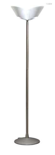 Seluce, a brushed steel floor lamp, made exclusively for De ...