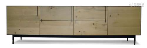 BDDW, a bronze and American Holly 'Lake Low' Credenza c.2010...
