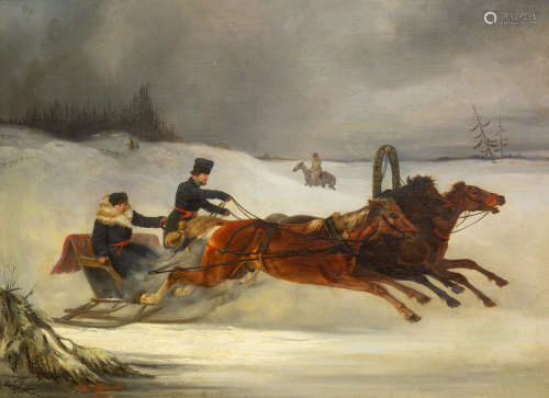 NIKOLAI SVERCHKOV (RUSSIAN 1817-1898)