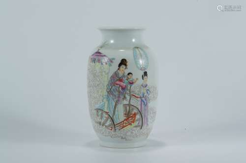 “江西瓷业公司”款灯笼瓶