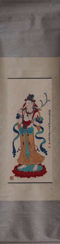 ZHANGDAQIAN VERTICAL AXIS PAINTING