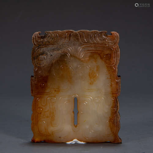 CHINESE HAN DYNASTY JADE WALL